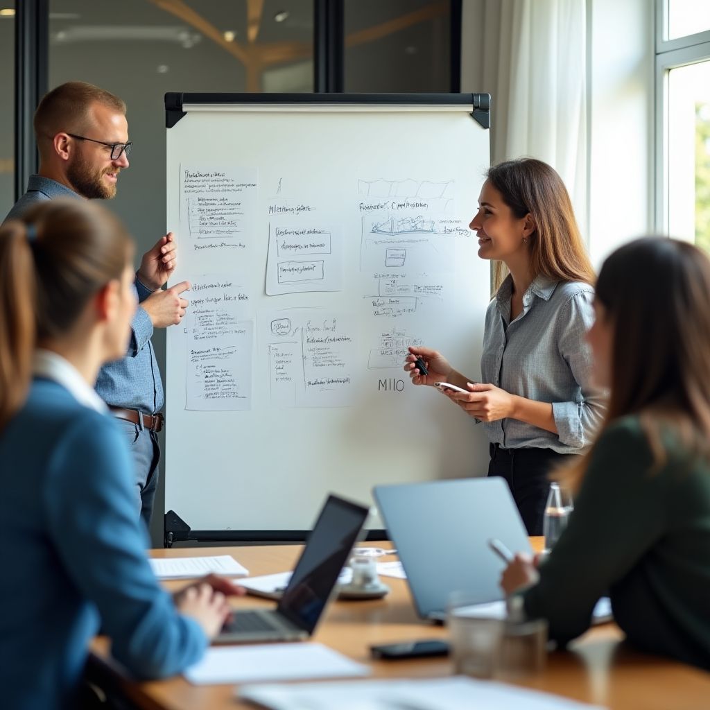 Team planning session