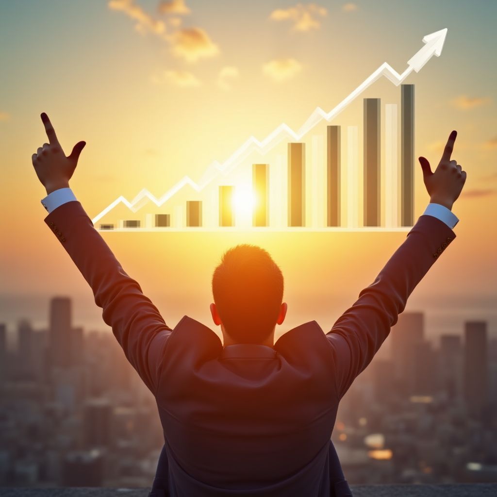 Financial success visualization