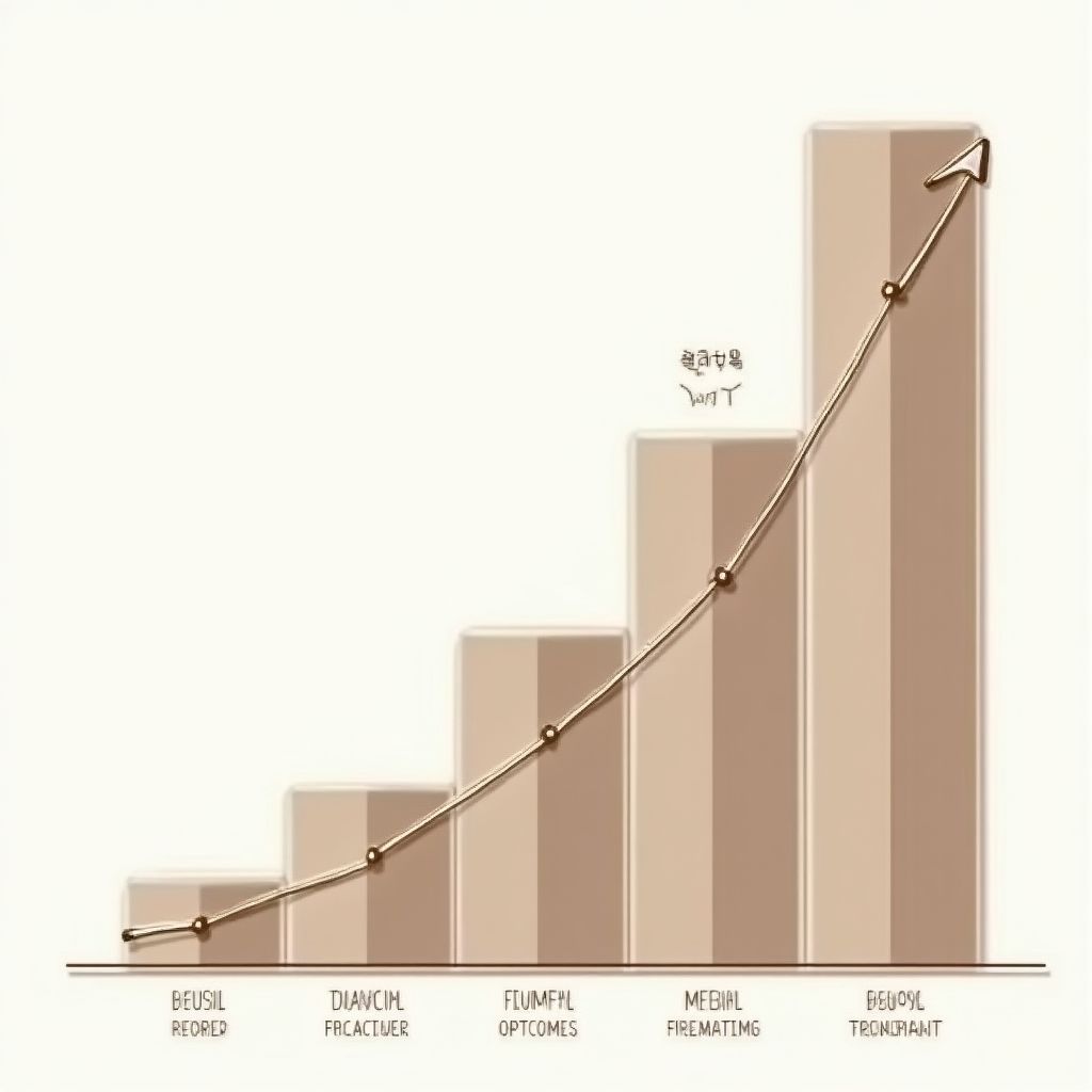 Financial habits impact chart