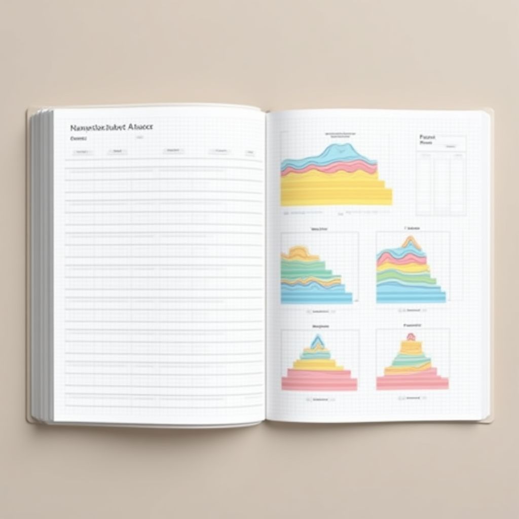 Daily financial habits workbook